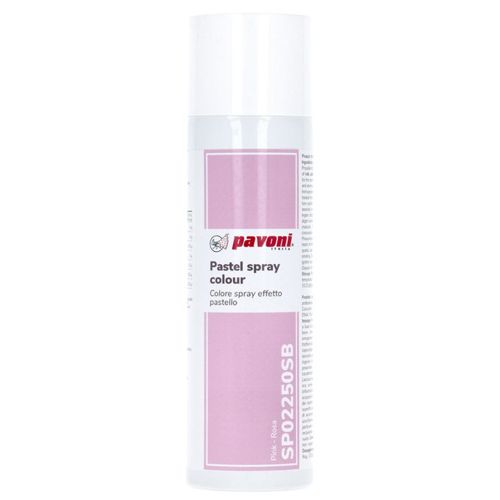 @ Lebensmittelfarbe zum Sprühen Pastellfarben rosa (250ml)