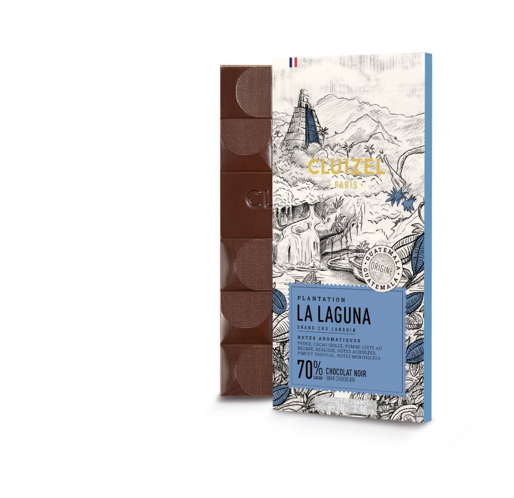 Tafel-Schokolade dunkel | zartbitter 'La Laguna Noir' 70%  (70g) 