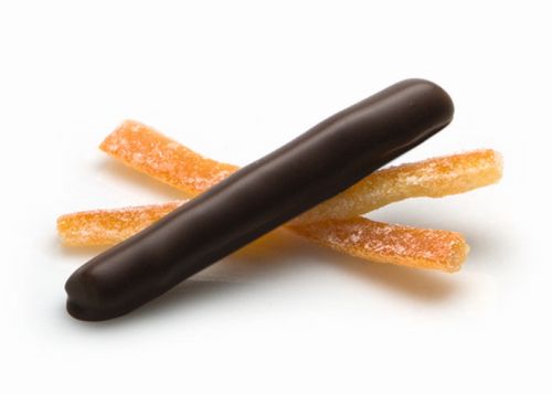 Orangenschalen-Streifen 'Aiguillette Orange Lisse ' (lose Ware)