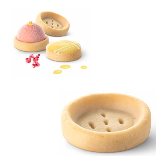 @ One Bite Dessert-Tartelettes hell Rund klein | mini (300 Stk)