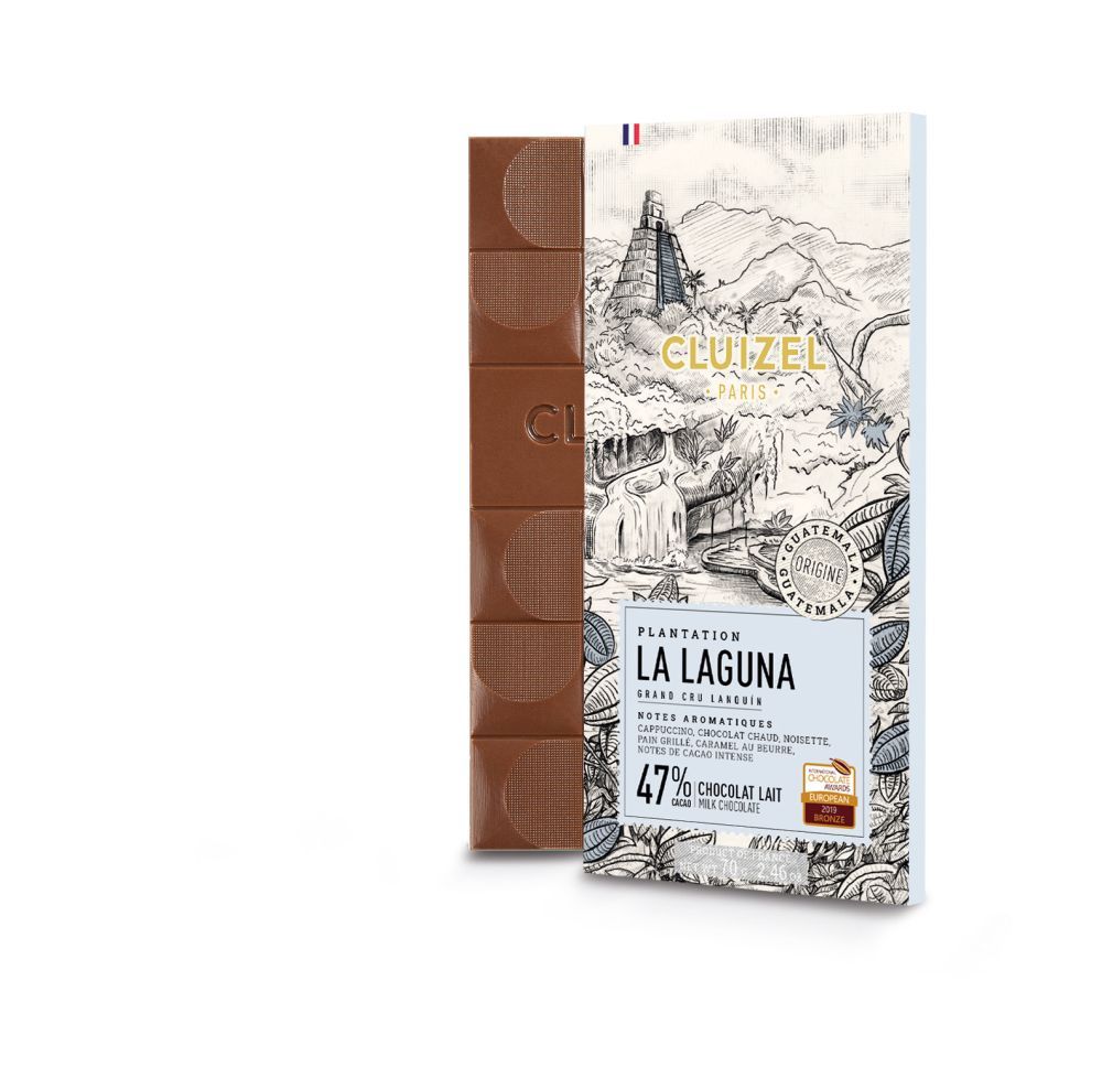 Tafel-Schokolade vollmilch 'La Laguna Lait' 47% (70g) 