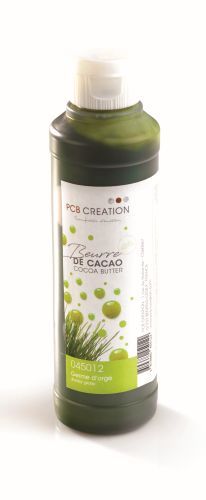 Kakaobutter gefärbt  grün (200g)