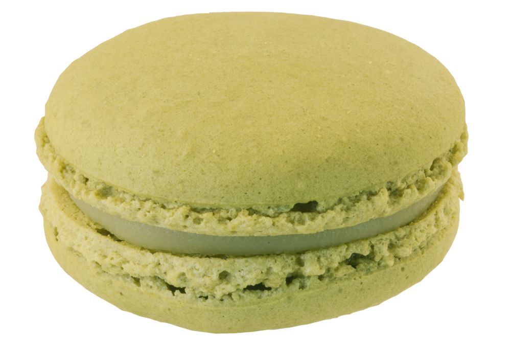 @ TK-Macarons Minze ca.4,5cm / ca.20g  (32 Stk/Pck - 12 Pck/Ukt)