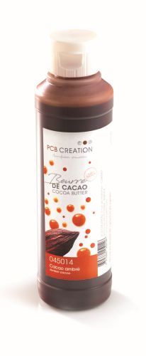 Kakaobutter gefärbt  bernstein | hellbraun (200g) 