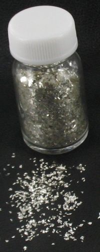 Streusilber Flitter grob (1g)