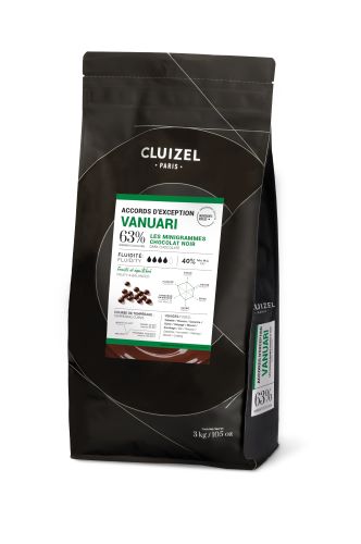 Couverture 'Vanuari Noir' 63% dunkel | zartbitter, Drops | Chips