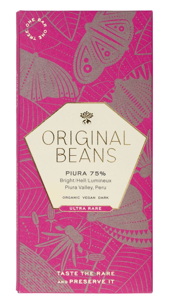 BIO Tafel-Schokolade dunkel | zartbitter 'Piura Porcelana' 75% (70g)