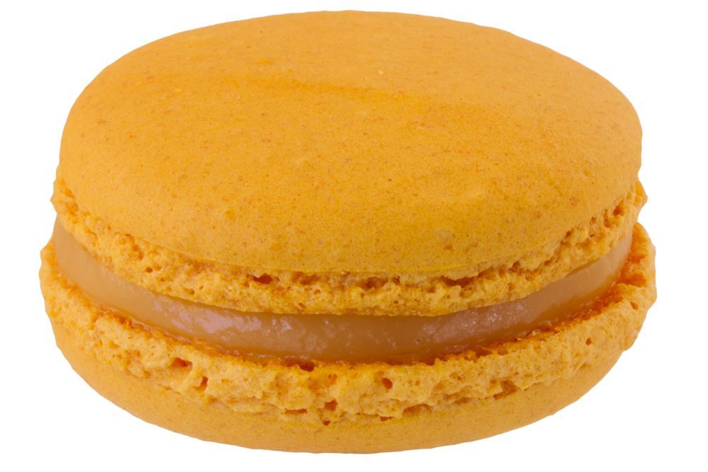 @ TK-Macarons Mandarine ca.4,5cm / ca.20g  (32 Stk/Pck - 12 Pck/Ukt)
