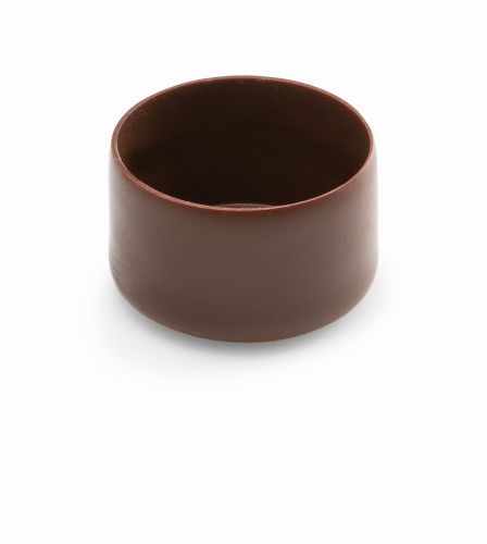 Schoko- | Pralinen-Schalen Rund klein dunkel | bitter (288 Stk)
