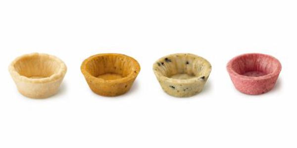 @ Snack-Tartelettes Mischkarton hell Rund klein | mini (160 Stk)