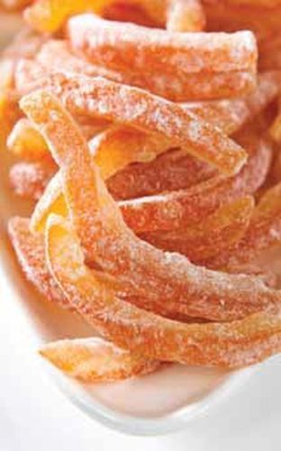 Orangenschalen-Stäbchen | -Streifen kandiert & bestäubt