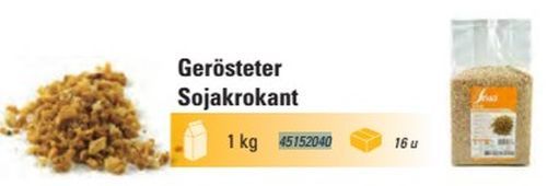 @ Sojakrokant geröstet 