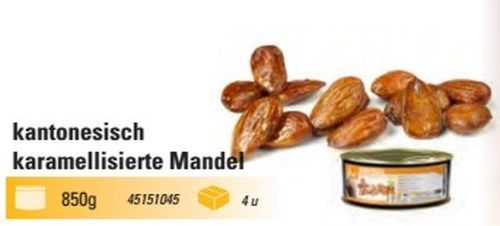 @ Mandel ganz braun karamellisiert (600g)