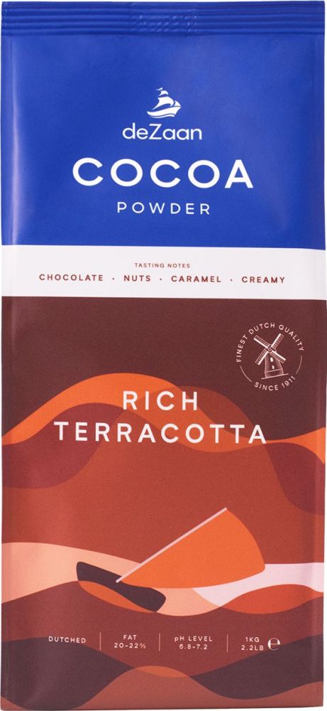Kakaopulver 'Rich Terracotta' 20-22%