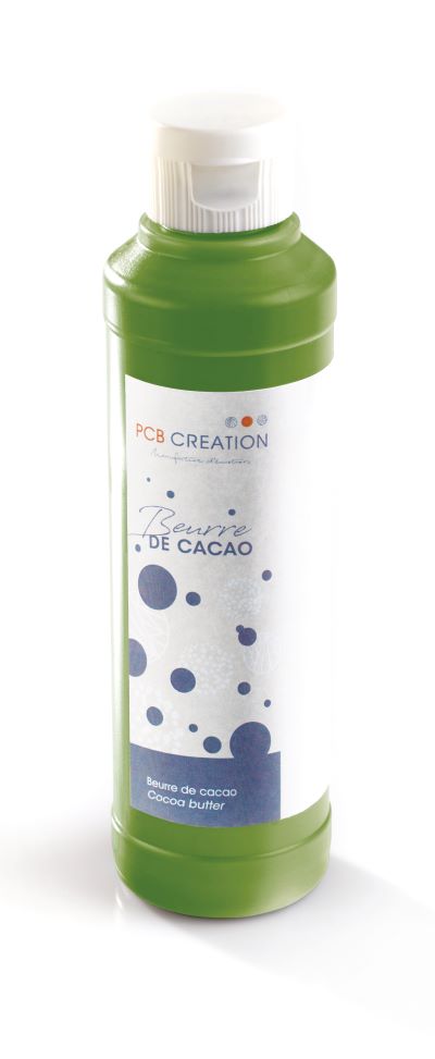 Kakaobutter gefärbt hellgrün (200g)